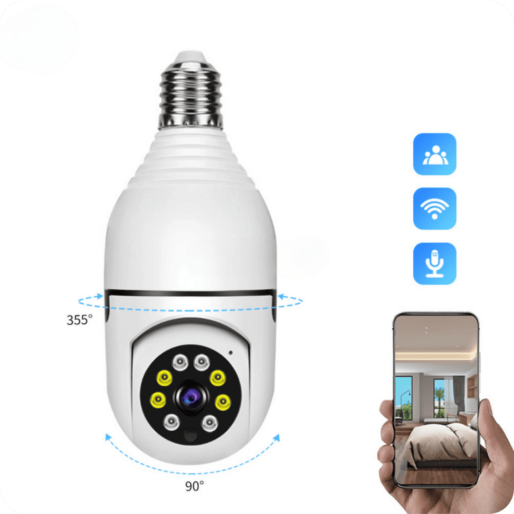 Cámara de Seguridad | Cámara Foco Wifi 360