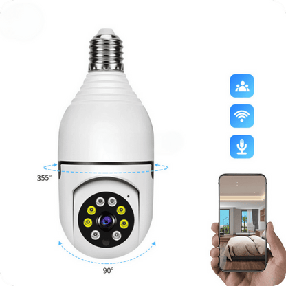 Cámara de Seguridad | Cámara Foco Wifi 360