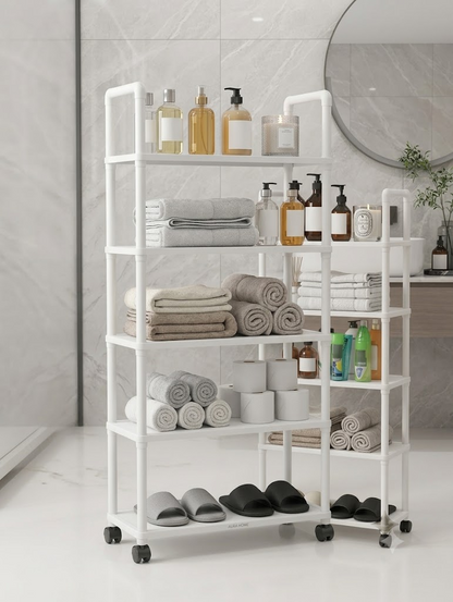 Organizador Multifuncional de 5 Niveles con Ruedas